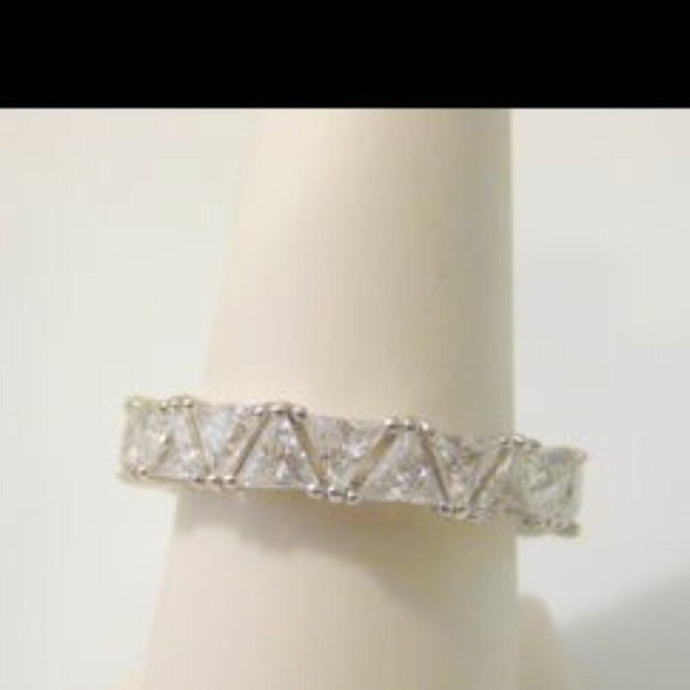 Radiance by Absolute Trillion-Cut Eternity Band Size 9